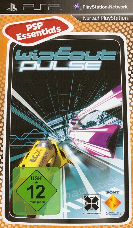 Wipeout Pulse box art for Playstation 2